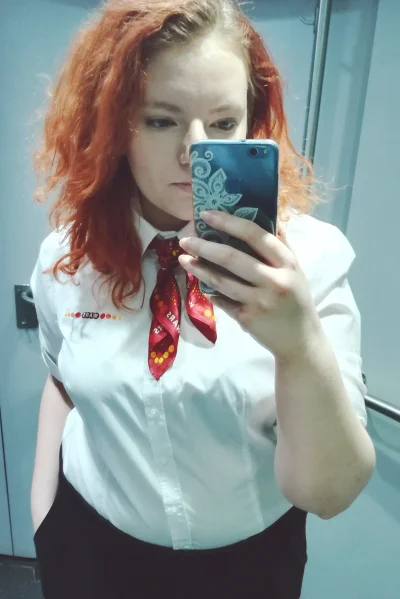 k.....k - Skompletowałam mundurek biedronkowej stewardessy, więc z tej radości robię ...