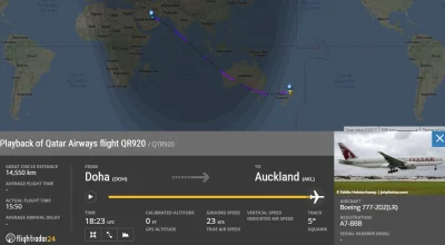 Velsey - O 19:15 czasu polskiego na lotnisku w Auckland w Nowej Zelandii wylądował ka...