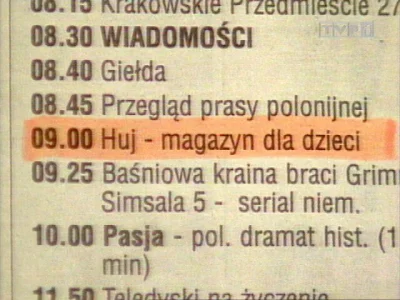 Cinoski - Proponuję aby w ramach #dobrazmiana wzorem Sondy czy Wielkiej Gry na antenę...