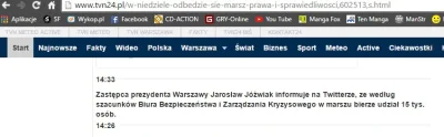 jaqqu7 - @pcmn: Wczoraj "niezależne" media nawet nie podawały, że jest jakiś marsz. T...