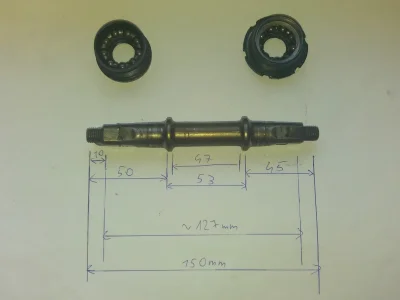 Ksemidesdelos - Rowerowe mireczki poradźcie gdzie kupić taki element, pękła mi oś od ...