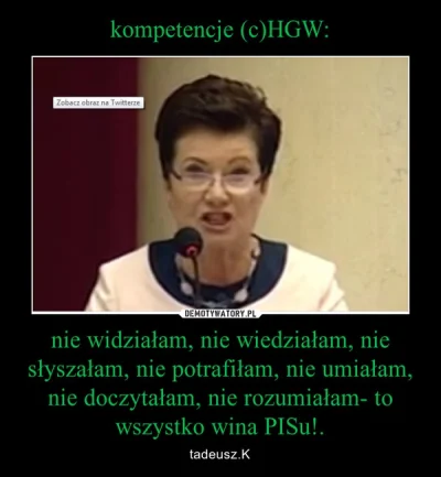 PozytywistycznaMetamorfoza - @radoskor3: Odpowiedź HGW: