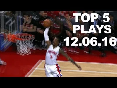 marsellus1 - #nba #nbaseason2017 #top10 #top5 #koszykowka #sport
Top 5 NBA Plays: 6 ...