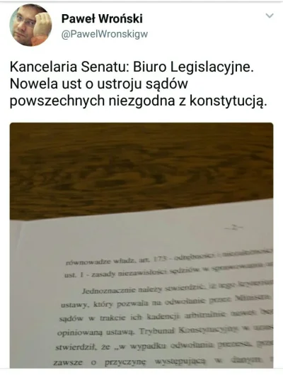 falszywyprostypasek - Senat ekspresowo zajmuje się, przyjętymi wczoraj przez Sejm, us...