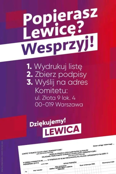 s.....0 - Oatatnie dni zbierania podpisów. Jeżeli chciałbyś się wpisać na listę w swo...