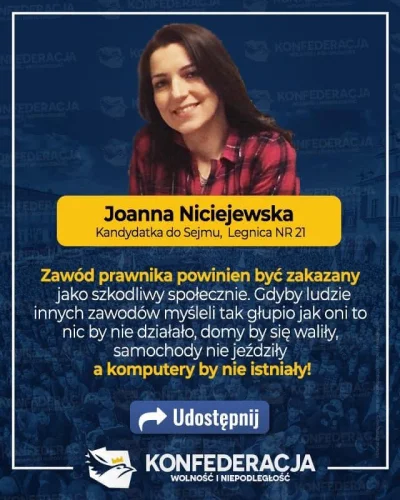 Iudex - Nie, Konfederacja to wcale nie jest zbiór randomowych oszołomów xD

#konfed...