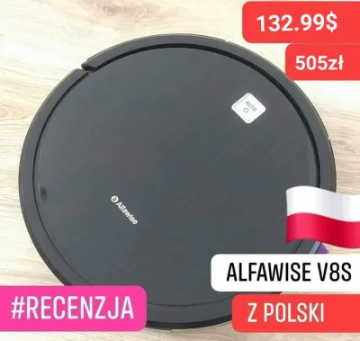 sebekss - Tylko 132.99$ [ok 505zł] za odkurzacz Alfawise V8s z Polski❗Lub wersja Pro ...