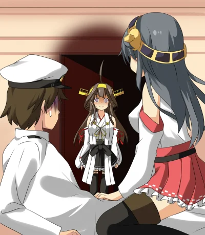 M.....r - #randomanimeshit #yandere #kantaicollection #kongou #haruna #admiral #be #