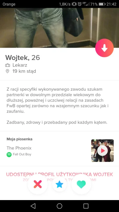 coffeinaddict - #tinder #logikaniebieskichpaskow
Z racji wykonywanego zawodu... XDDDD...