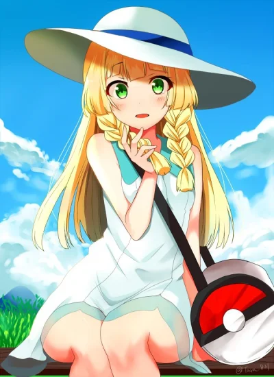 Sentox - #randomanimeshit #pokemon #lillie #