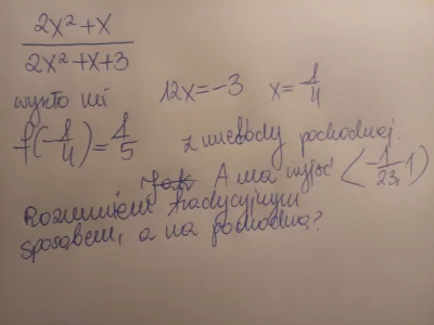 M.....y - #matematyka jak znalexc zbior wartosci funkcji? Metoda pochodnych? ( ͡° ʖ̯ ...