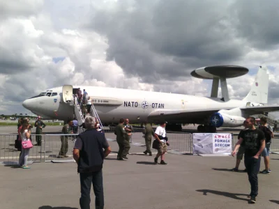 kizia_mizia2 - AWACS gwiazdą dęblińskich pokazów lotniczych 
#lotnictwo #samolotybon...