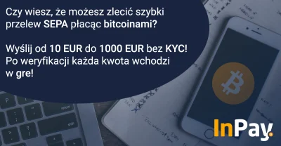 InPay - @InPay: Specjalnie dla Was wprowadziliśmy możliwość wykonywania przelewów SEP...