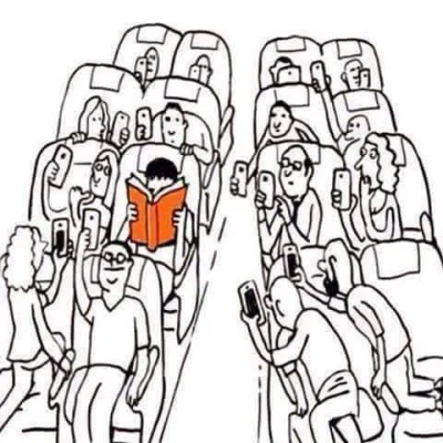 Zamotany79 - tak się czuje czytając książkę w busie lub autobusie :) #humorobrazkowy