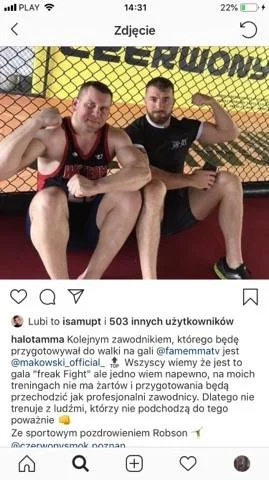 pawel-jakubowski - Serio kulwa? To niezle Fame Mma myslalem ze oni zartuja z tym no n...