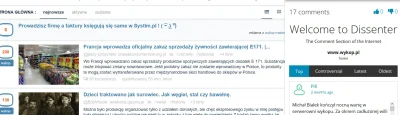 k.....3 - Znacie Dissenter? Jest to dodatek do przeglądarki, pozwalający oceniać stro...