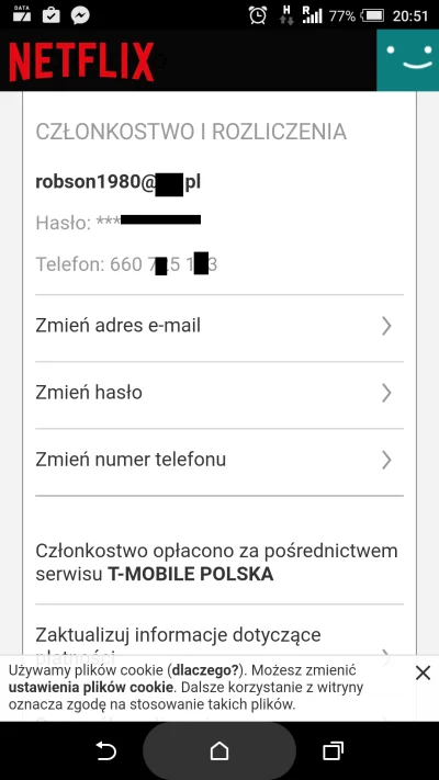 nandrolone - Dziwna sytuacja. Zainstalowałem netflixa. Włączam go. Wyświetla mi info ...