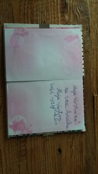 zagajkaa - Z pamiętnika sześciolatki ʕ•ᴥ•ʔ

#oswiadczenie #heheszki #dzieci