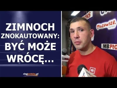 TomaszHajto111 - Zimnoch zapowiada,że wróci xD
#boks
