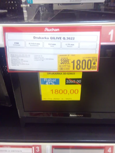 mmws - Drukarka Qilive q.3622 w Auchan.
Jeżeli ktoś weźmie na firmę to racze się opł...