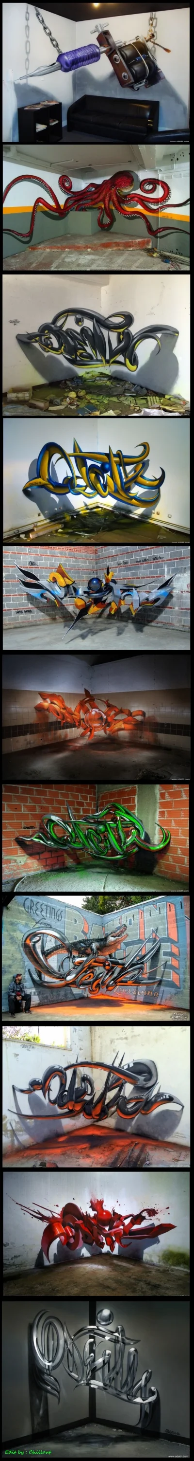 CHI77OUT - yo! 

..a w Portugalii wrzuty 3d robią tak .. (ʘ‿ʘ)



#3d #graffiti #wow ...