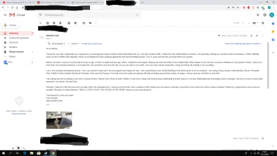 Wouxus - Kilka dni temu dostałem taki ciekawy spam niby od amerykańskiej "żołnierki"