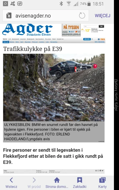 PMV_Norway - #wypadek #bmw #samochody #motoryzacja 
Jak to jest? Nie tylko w Polsce B...