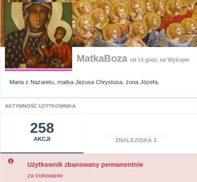 X.....a - I komu przeszkadzał taki pozytywnie zakręcony troll? I to od razu na amen.....