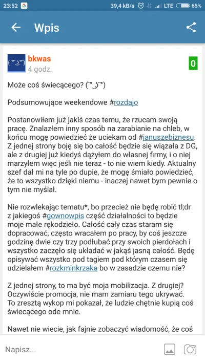 Mack00 - @bkwas plusy się popsuły ( ͡° ʖ̯ ͡°) Nie warto dla moderacji nic robić! xD