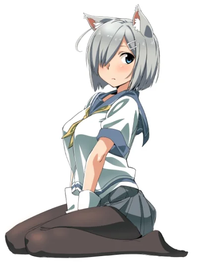 Banri - #randomanimeshit #kantaicollection #hamakaze #neko #kemonomimi