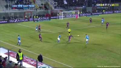 Minieri - Numer 17 Hamsik w 17 minucie, Crotone - Napoli 0:1
#golgif #mecz