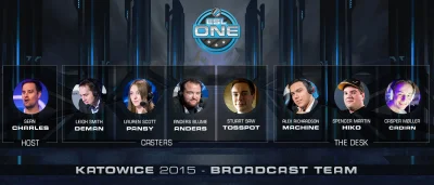 ryzu - Anglojęzyczni komentatorzy ESL One Katowice 2015. #csgo #iem