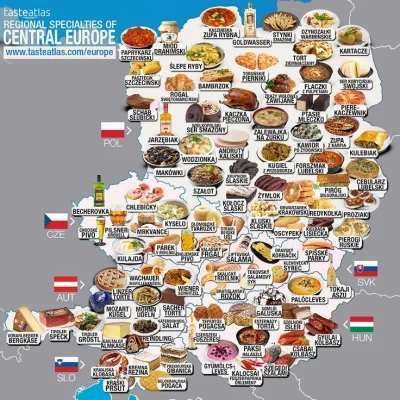 N.....n - #ciekawostki #mapy #mapporn #polska #jedzenie #kuchnia