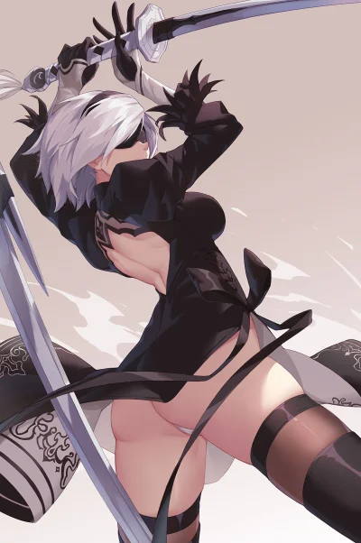 n.....S - #randomanimeshit #nierautomata #yorha2b #