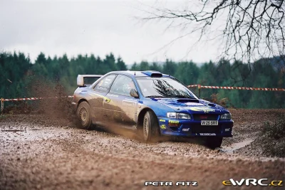 Karbon315 - 17 lat temu Richard Burns (Subaru World Rally Team) wygrał Rally of Great...