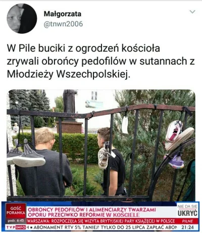 saakaszi - Przerobiłem jedno słowo w słynnym pasku od TVP info i zobaczcie, pasuje ja...