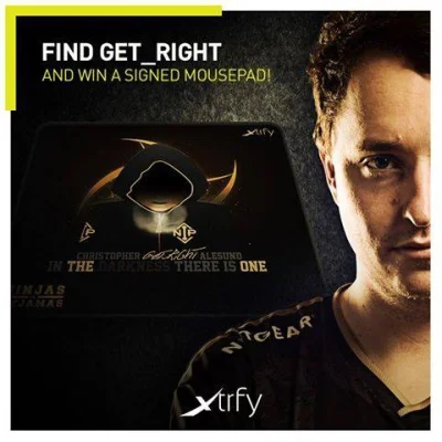 Xtrfy - GeT_RiGhT z @NiPGaming ukrył się gdzieś na stronie www.xtrfy.com. Potrafisz g...