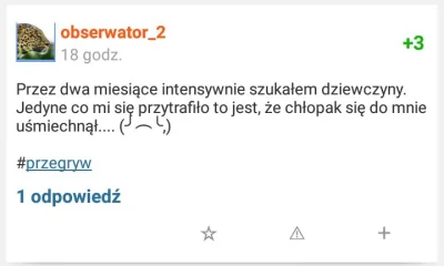 blaszczu - @obserwator_2 znajdź sobie swoją, ja byłem pierwszy