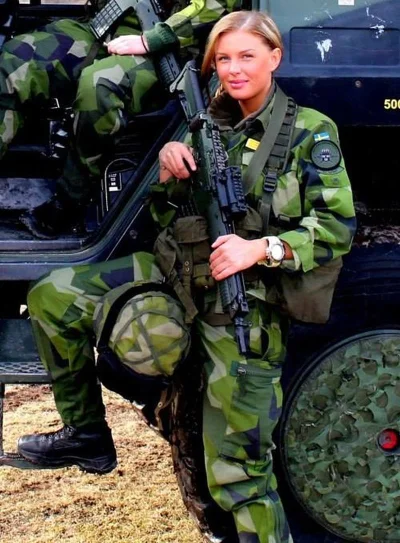 lechita - #armia #szwecja #ladnapani #ladnadziewczyna #militaria
