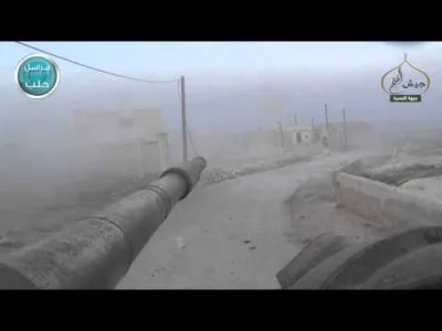 60groszyzawpis - To nagranie świetnie obrazuje "poziom" walk w Syrii. "Kontrolowana u...