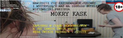 s.....s - Nawiedził was o poranku Cudowny Mokry Kask, taka okazja zdarza się tylko gd...