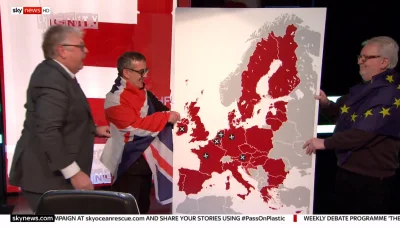 FantaZy - Janusz w TV właśnie zaznaczył na mapie kraje ktore nie chca sie zgodzić na ...