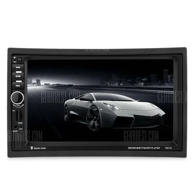 n_____S - 7021G 7 inch Vehicle Mounted MP5 Player EU (Gearbest) 
Cena $86.46 (315,08...