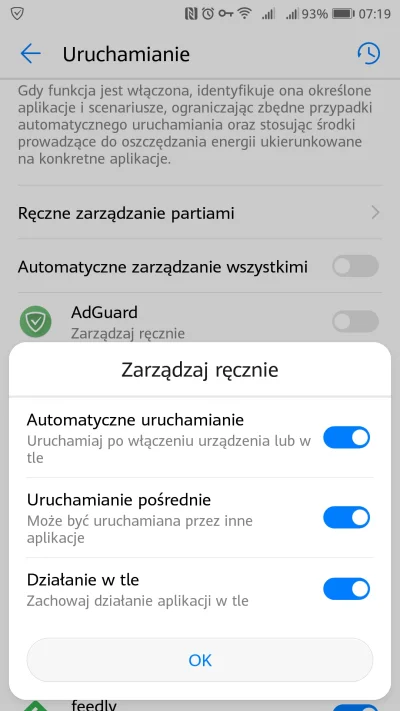 d.....2 - Dlaczego #huaweip10 ciągle mi ubija Adguard? Ma ustawione tak jak na zrzuci...