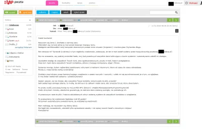 chozi - Uwaga potężny hakier atakuje skrzynki mailowe XD

Skrzynkę na wp mam histor...