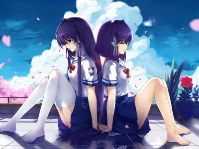 KureNai - #clannad #randomanimeshit #haraguroiyou #kyoufujibayashi #ryoufujibayashi