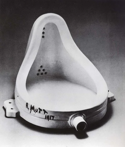 mug3n - Marcel Duchamp był geniuszem. Dokładnie przewidział kierunek, w którym zmierz...