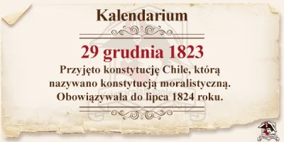 ksiegarnia_napoleon - #chile #konstytucja #ameryka #historia #kalendarium