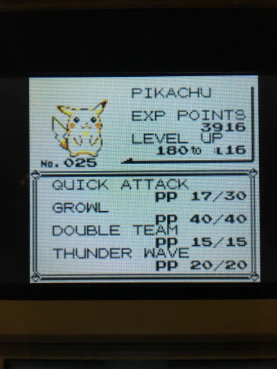 wanar - 1. Graj w Pokemon Yellow 
2. Pikachu grew to level 15
3. Pikachu wants to lea...