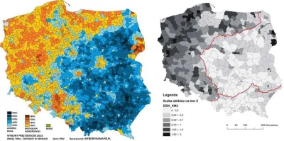 text - Wpływ dzików na wybory w Polsce :( 

#polska #mapy #humorobrazkowy